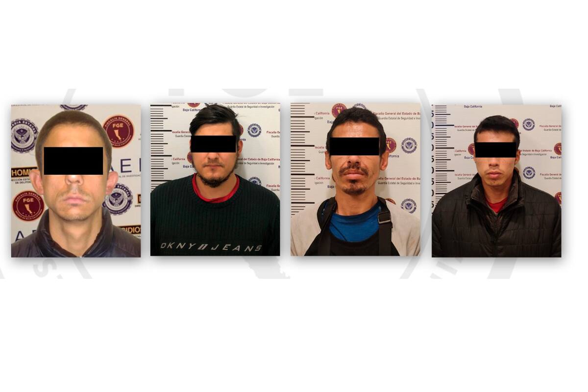 FGE detiene a prófugos por diferentes delitos en Tijuana