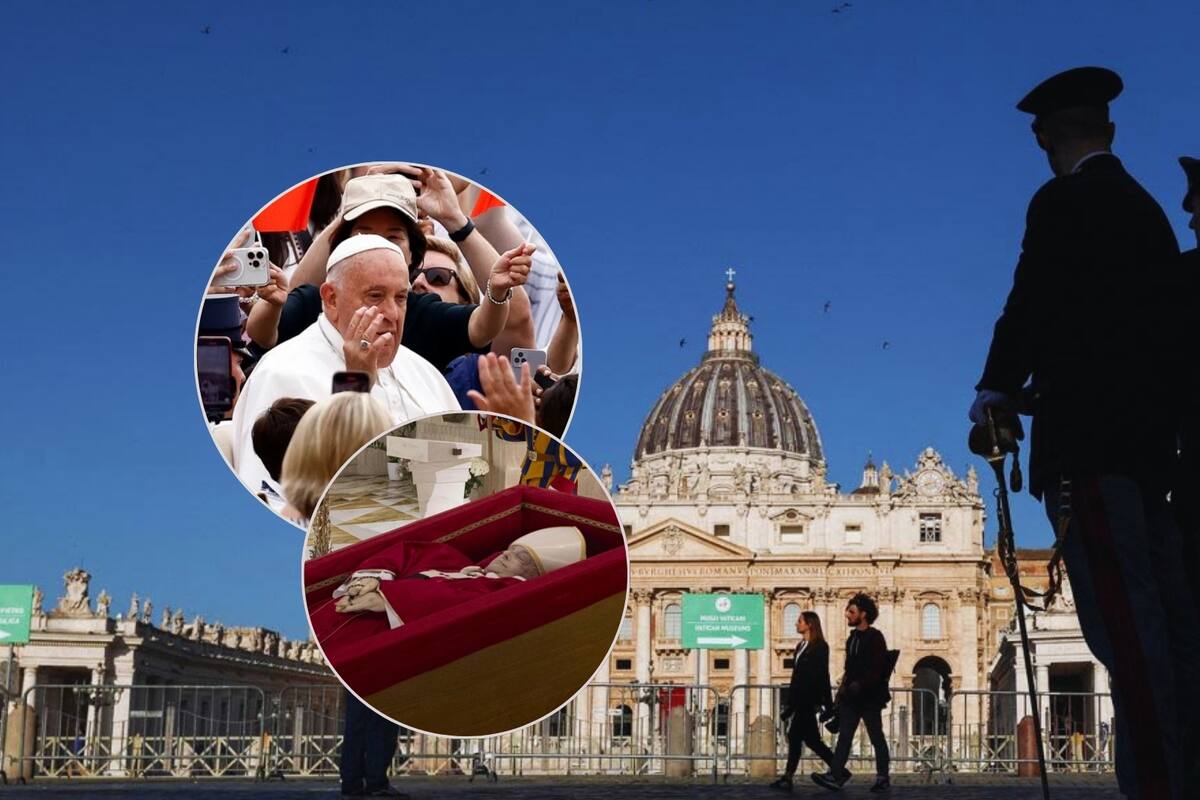 Así será el recorrido de la procesión para el traslado del cuerpo del Papa Francisco