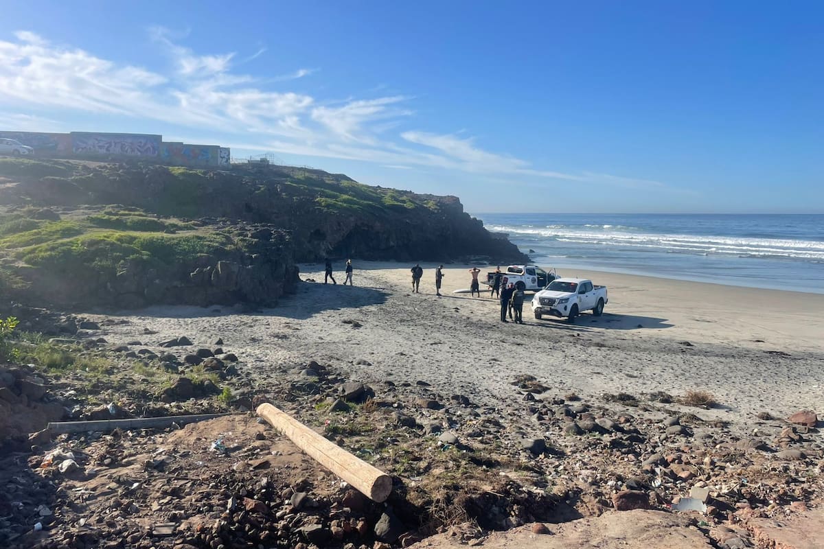 Aparece cuerpo en el mar de Rosarito; podría tratarse de Obed Rivera