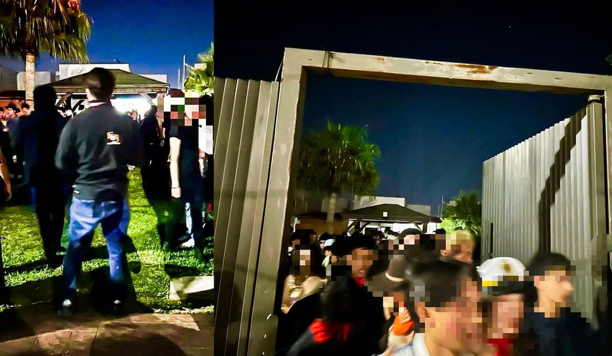 Operativo municipal en Tijuana suspendió fiesta clandestina con menores consumiendo alcohol en la colonia Chapultepec. Foto: Cortesía