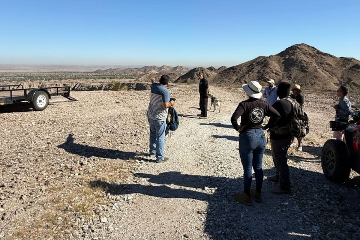 Localiza Célula de Búsqueda restos humanos en Sierra Cucapah