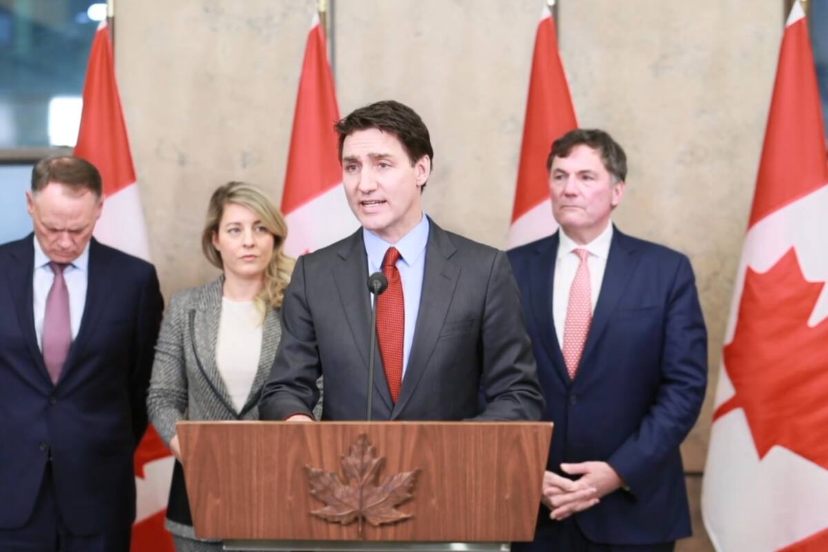 Justin Trudeau responde con medidas a aranceles de EU