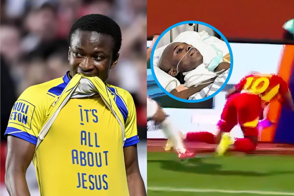 Futbolista en China se rompe el cuello con valla publicitaria: podría sufrir una paraplejia grave