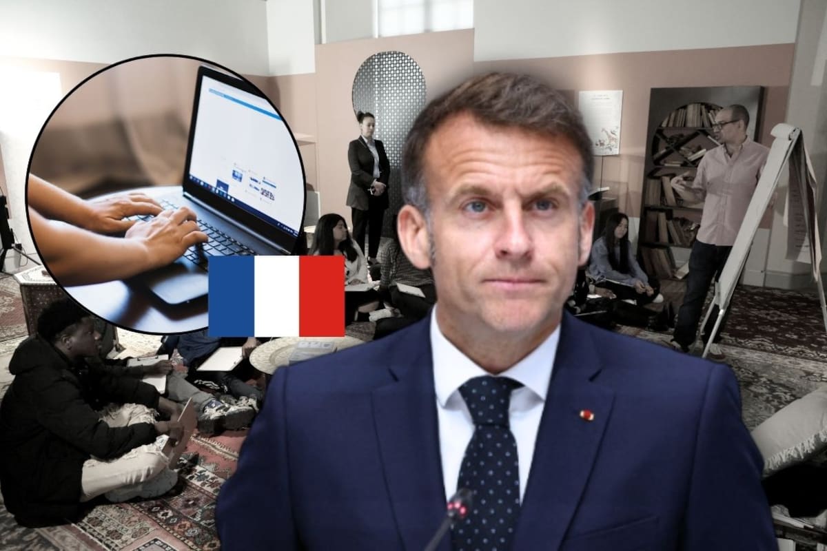 Emmanuel Macron, el presidente francés que va por la prohibición de las redes sociales a menores de 15 años y propone un día sin pantallas al mes en Francia