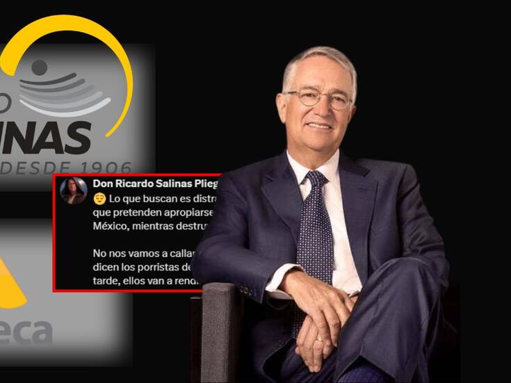 “Van a pagar”: Ricardo Salinas lanza amenaza al gobierno tras acusaciones fiscales y retiro de publicidad oficial
