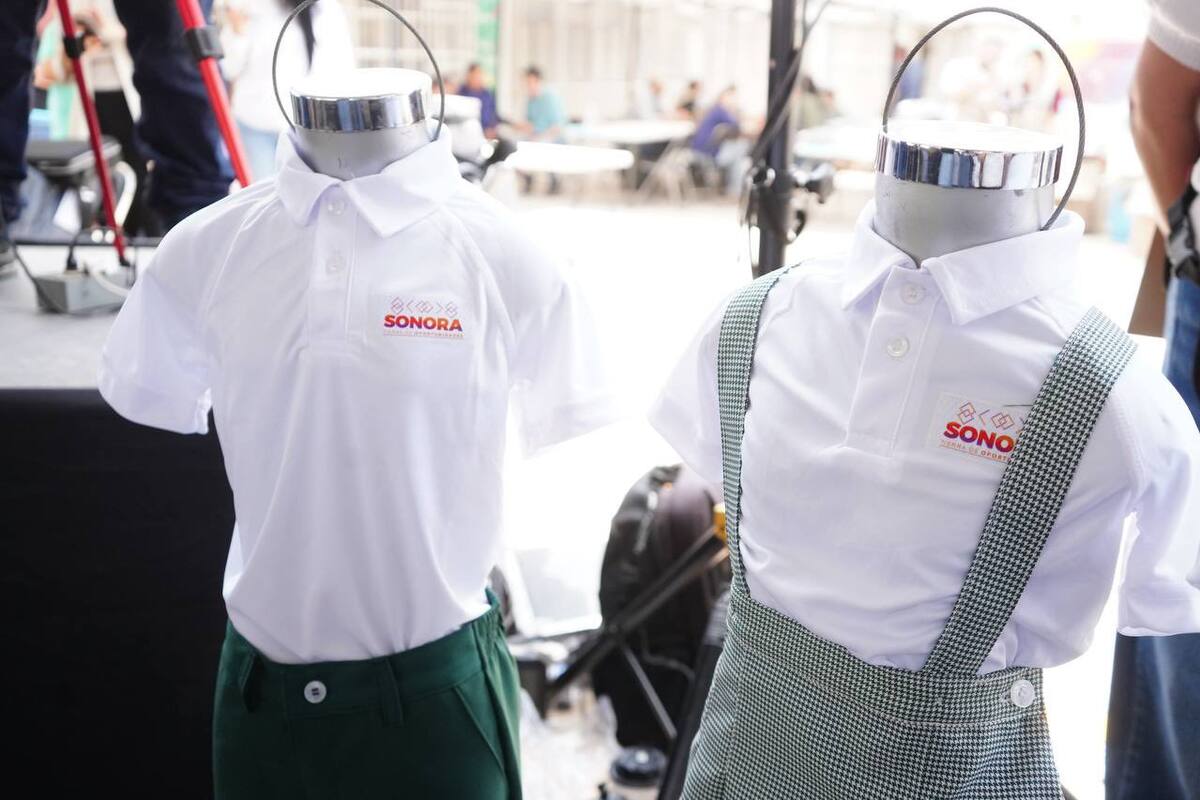 Registran más de 400 mil solicitudes para uniformes gratuitos de educación básica en Sonora