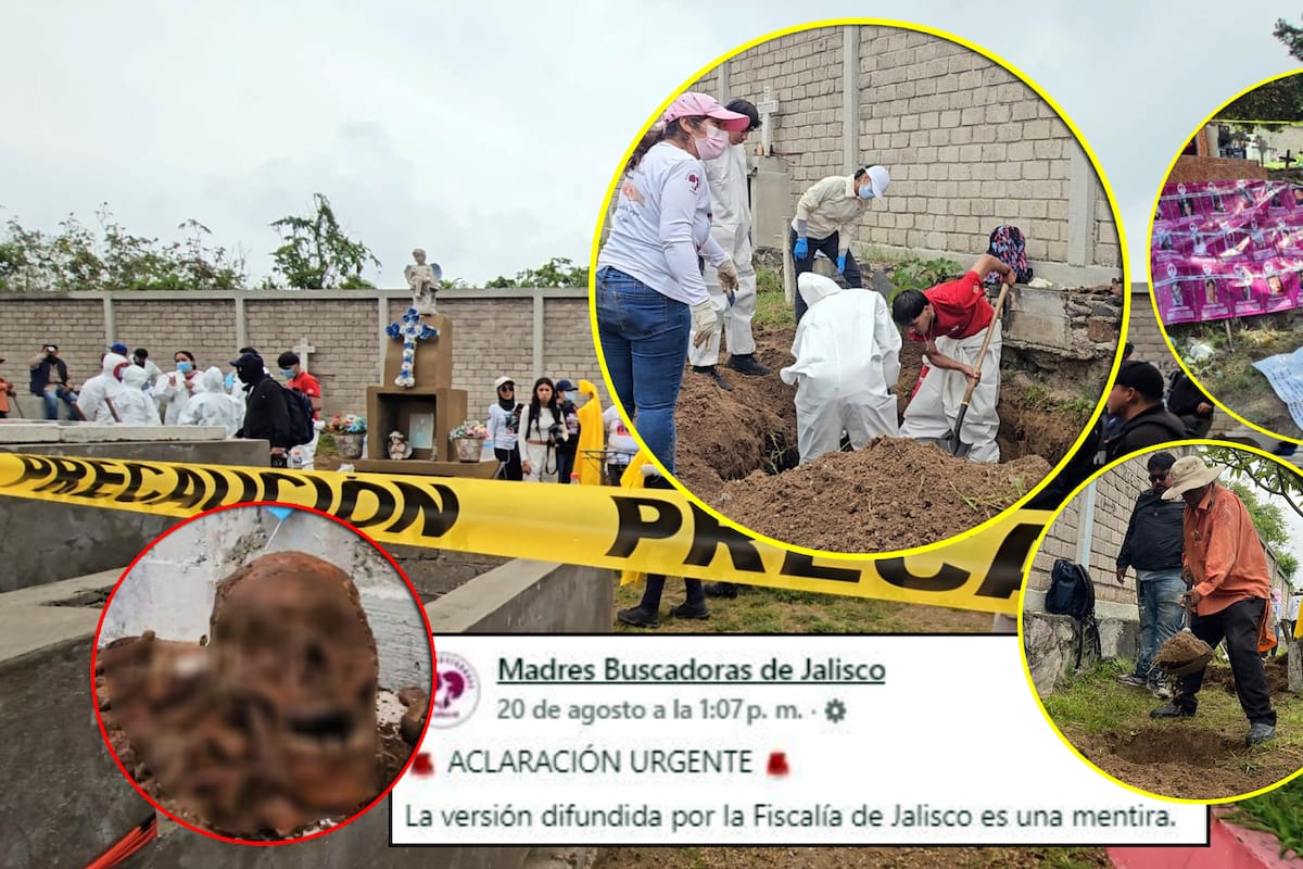 Hallan 16 cuerpos en fosa clandestina dentro de panteón de Tlaquepaque, pero Fiscalía investiga posible “retiro de restos para revender espacios”
