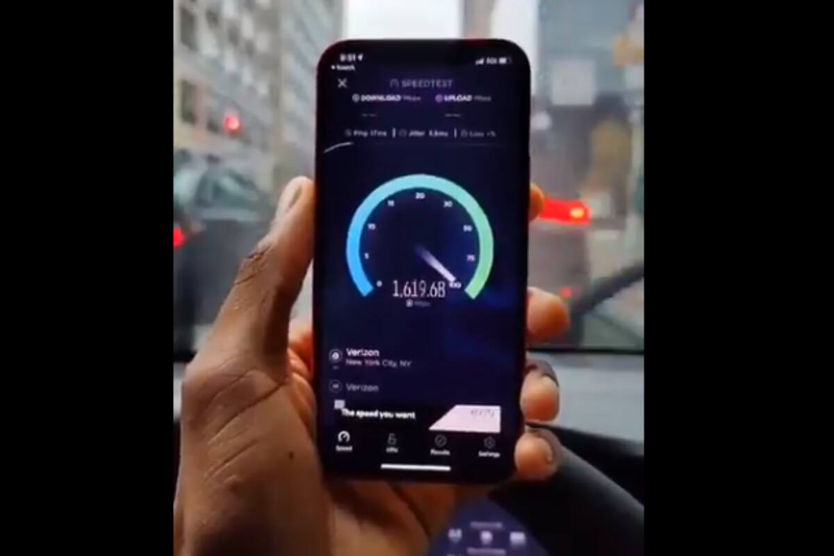 Video viral: La increíble rapidez de descarga del nuevo iPhone 12 en red 5G