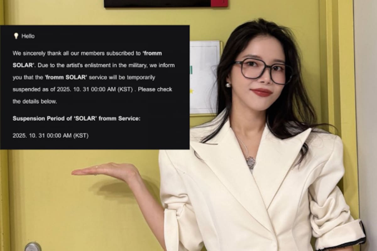 ¿Solar se va al ejército? El misterioso anuncio que sacudió a los fans de MAMAMOO