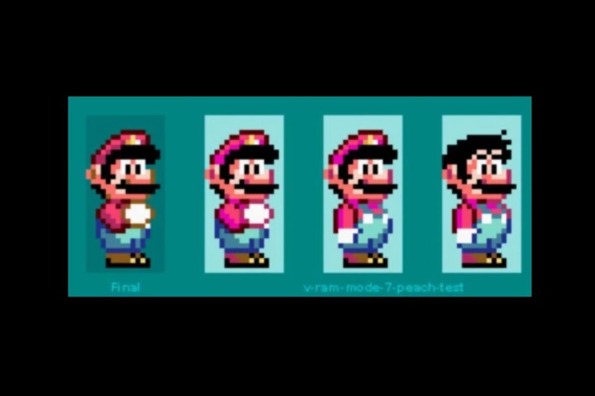 Hackers encuentran sprite de Mario sin su gorra en Super Mario World