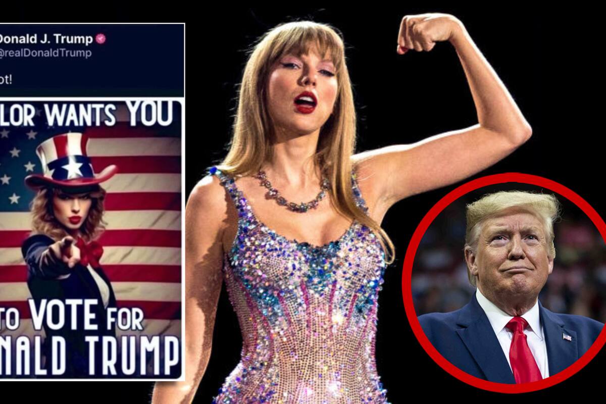 Taylor Swift responde a Donald Trump: ¿Es verdad que apoya su candidatura?