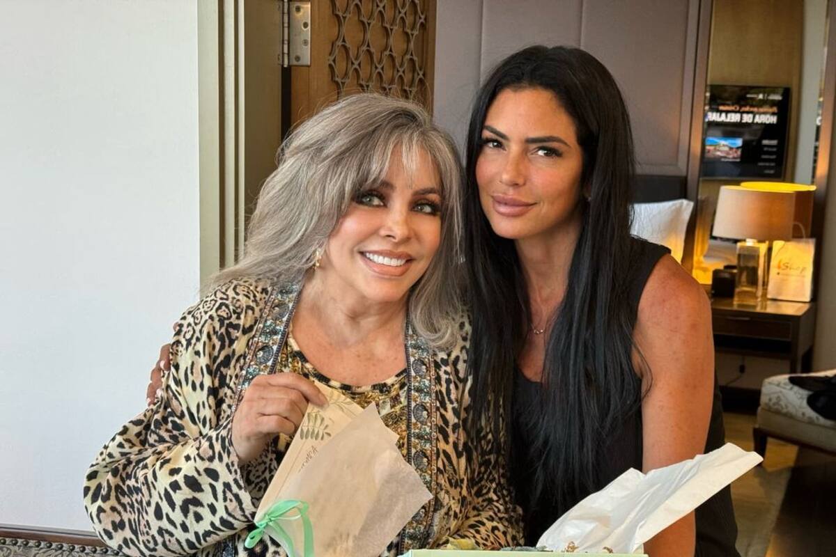 Verónica Castro conoce a su nuera en reencuentro con Cristian Castro