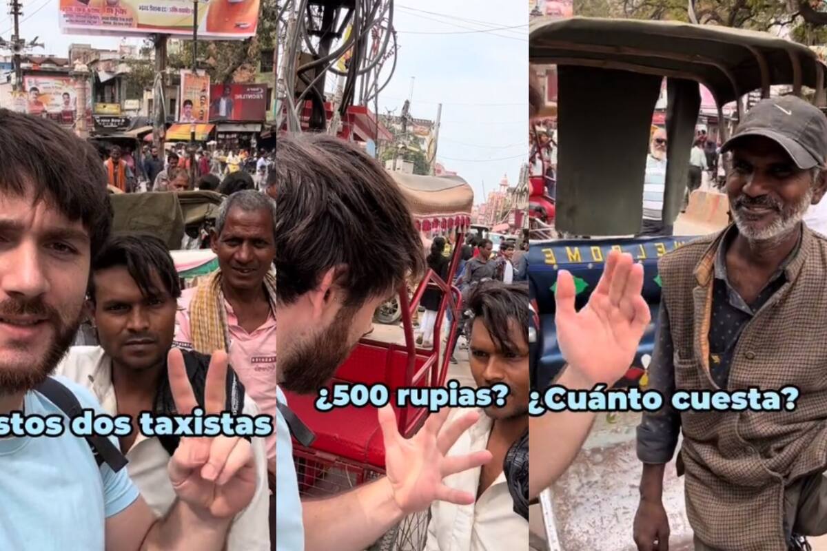 TikToker revela que en la India los taxistas cobran más del triple a los turistas
