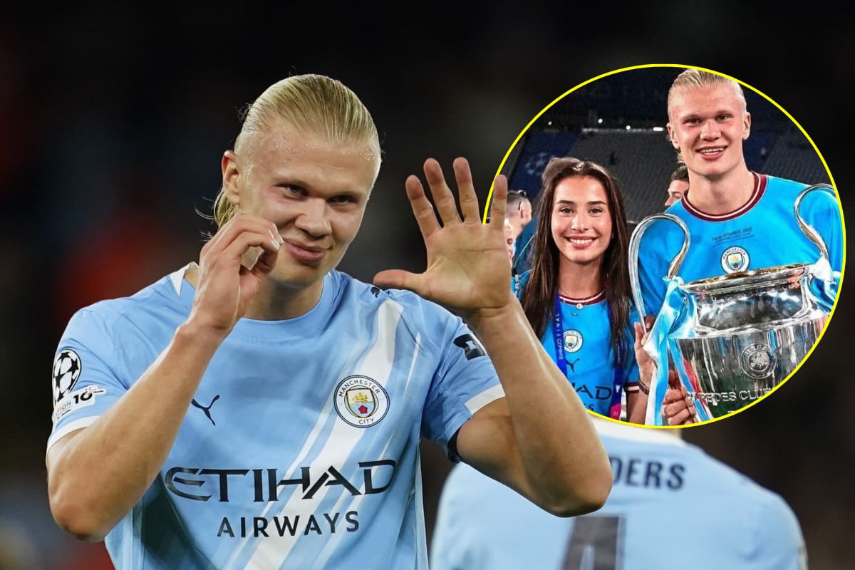 ¿Por qué Erling Haaland tuvo problemas con su novia por ver tanto futbol?