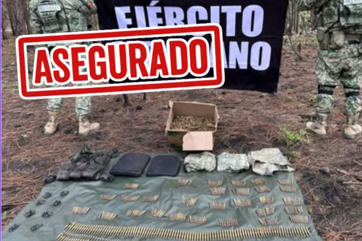 Operativo en Concordia revela arsenal oculto y presunta marihuana en zona rural