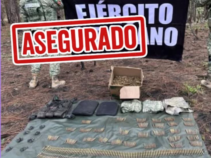 Operativo en Concordia revela arsenal oculto y presunta marihuana en zona rural