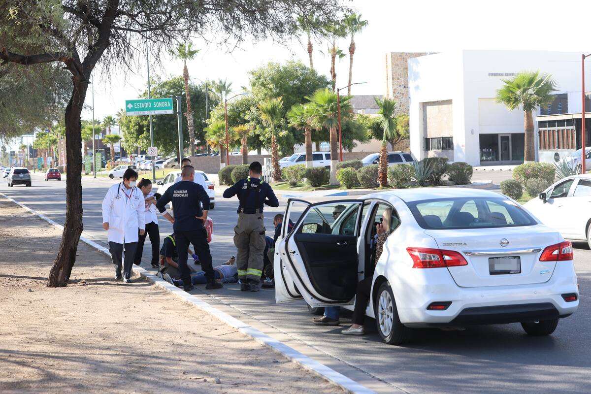 Hermosillo: Arrollan a mujer que traía a bebé de 4 meses en brazos por el bulevar Colosio