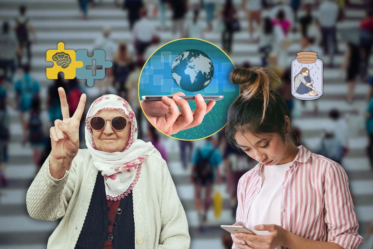 Las personas que crecieron entre 1960 y 1970 desarrollaron estas fuertes habilidades mentales que los jóvenes de hoy en día no tienen por el uso excesivo de pantallas, según la psicología