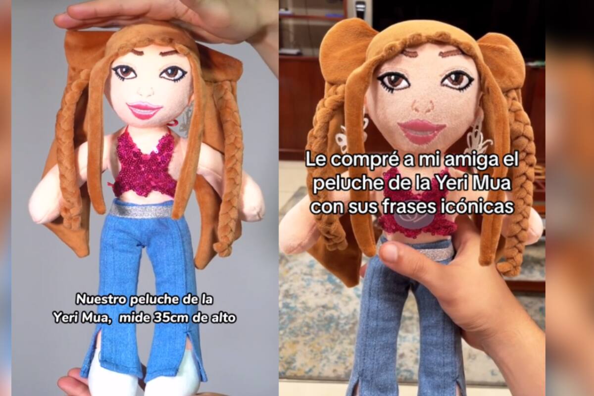 VIRAL: ¡sacan a la venta el primer peluche de la influencer Yeri Mua!