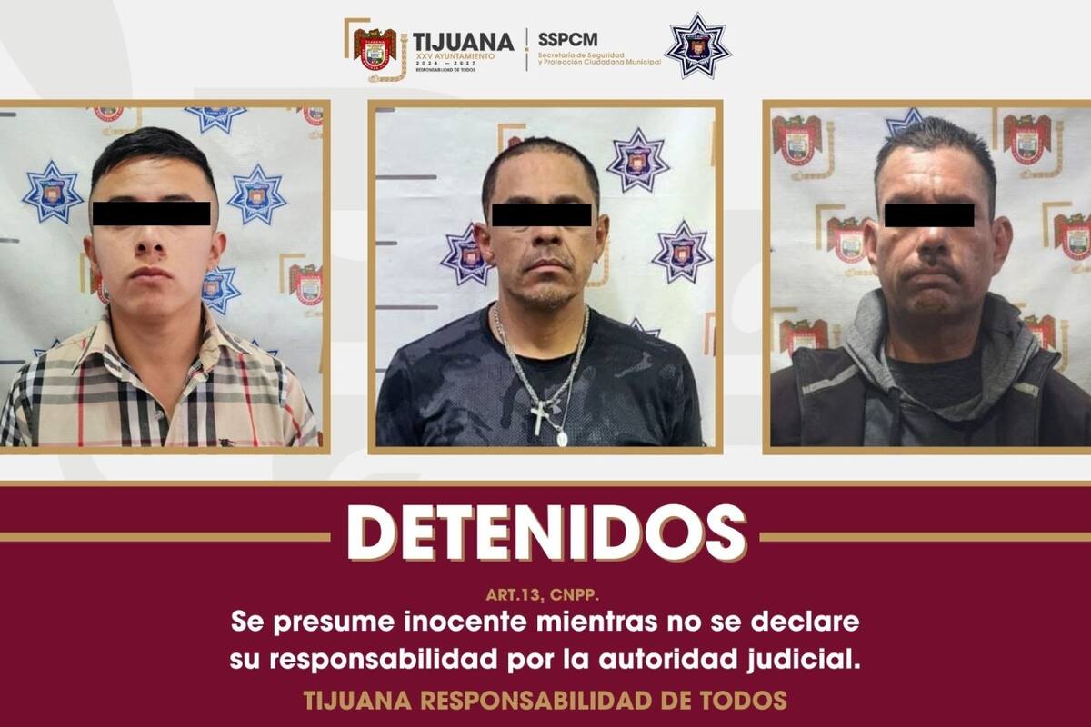 Detienen a tres personas por uso de vehículos con reporte de robo