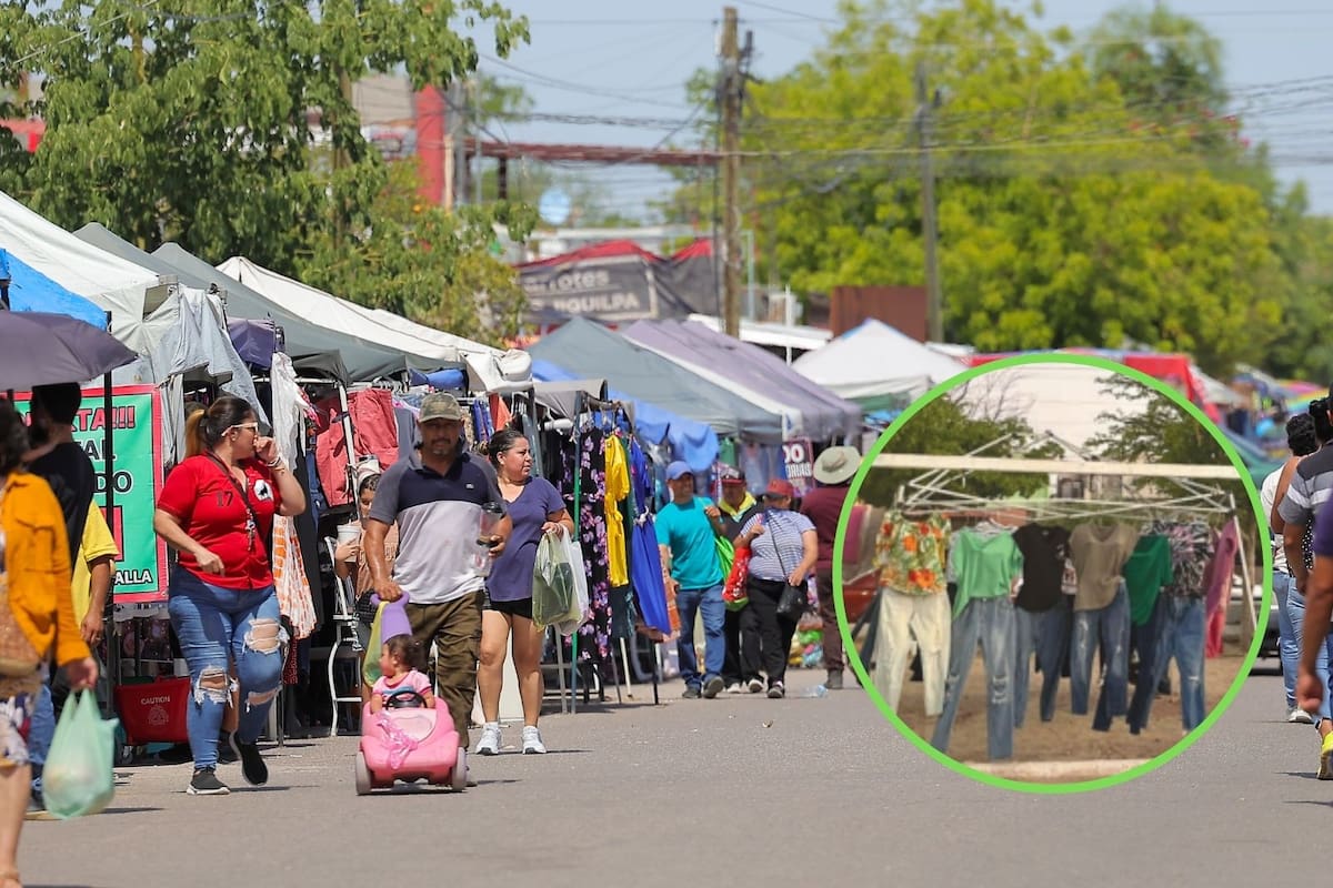 Ropa, comida y juguetes, lo más buscado en tianguis