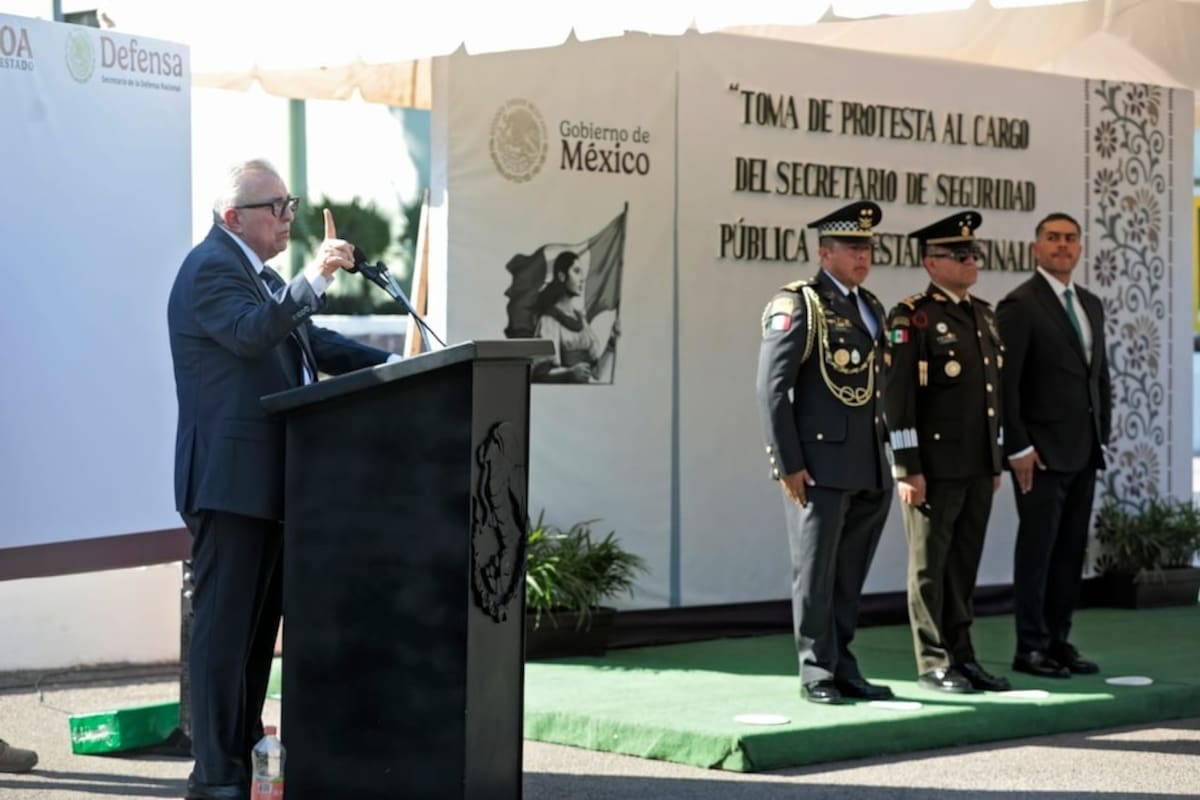 El gobernador Rubén Rocha Moya habló sobre la designación del nuevo titular de la SSP en Sinaloa. | Crédito: Gobierno de Sinaloa