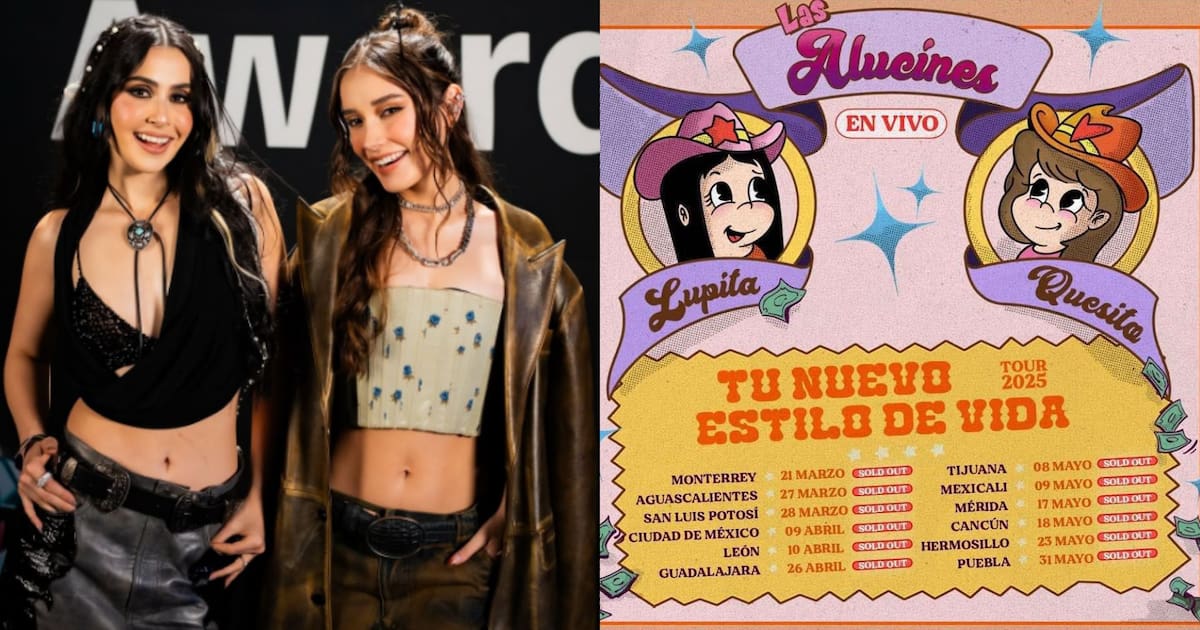 ¡Éxito Total! Las Alucines Agotan Boletos en Hermosillo con su Tour 'Tu Nuevo Estilo de Vida'