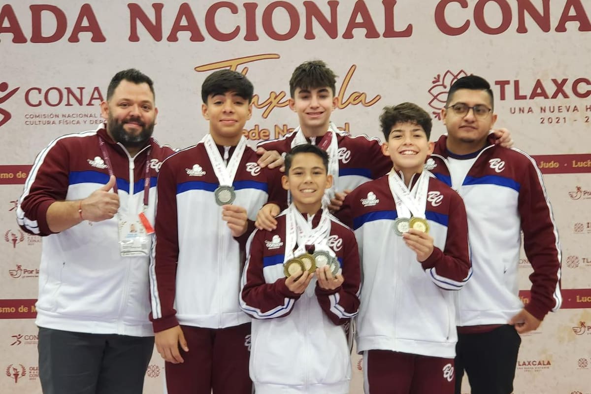 Gimnastas de Baja California ganan 13 medallas en Olimpiada Nacional