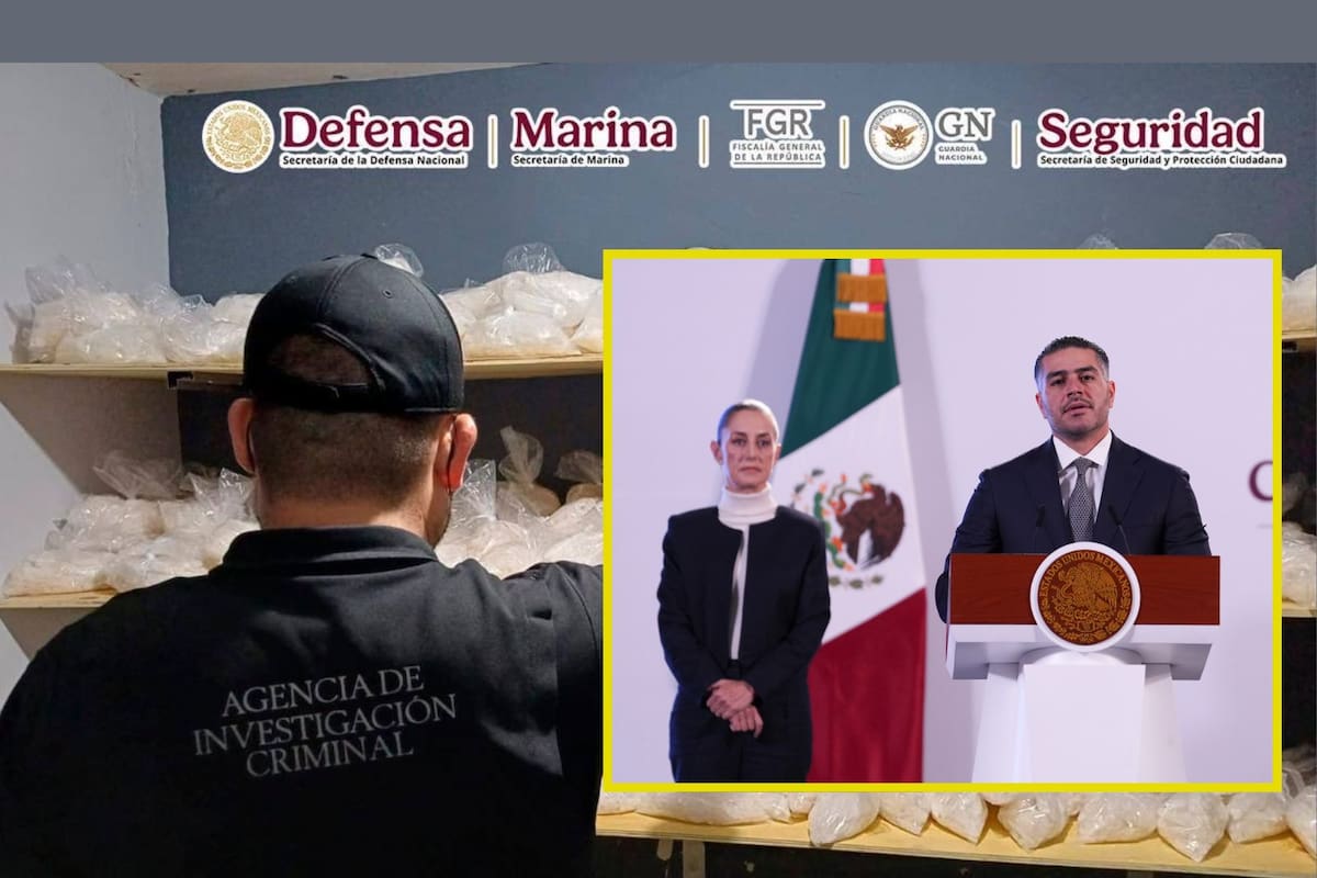 ‘Golpe’ al narco en Sinaloa: Marina y Defensa decomisan más de 350 kilos de metanfetamina en Culiacán