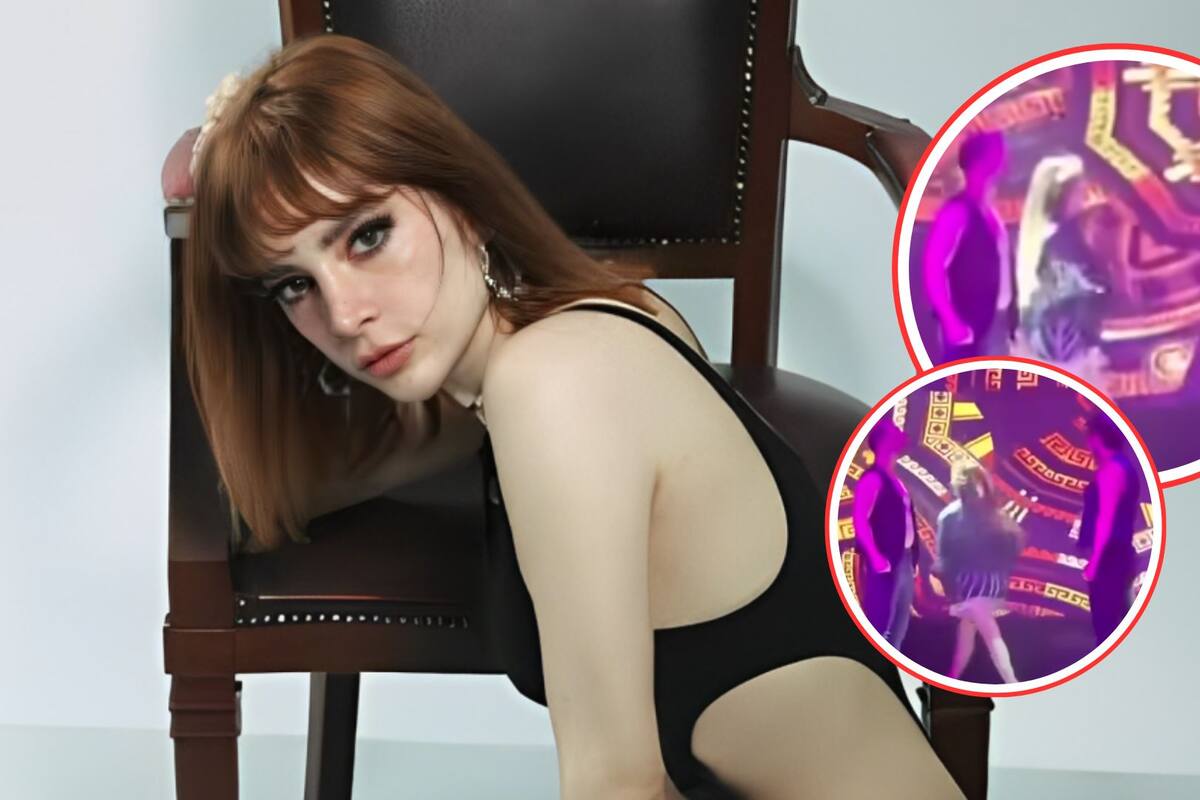 Imelda Tuñón es blanco de burlas tras olvidar el micrófono en su debut como cantante