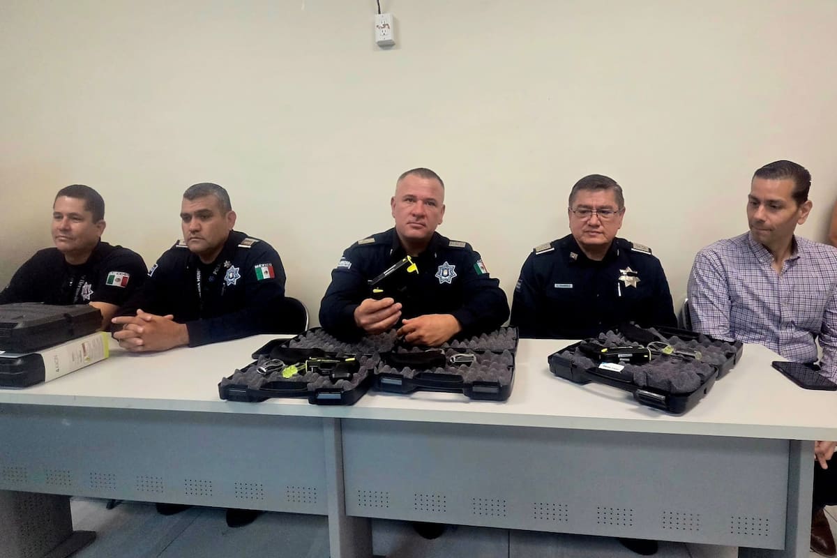 Policía Municipal de Hermosillo capacita a sus elementos en el uso de dispositivos TASER