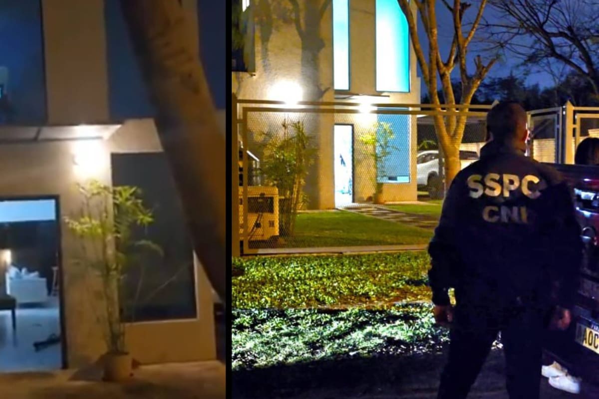 VIDEO Así ingresaron a la casa en Paraguay de Hernán Bermúdez Requena, ex secretario de Seguridad de Tabasco
