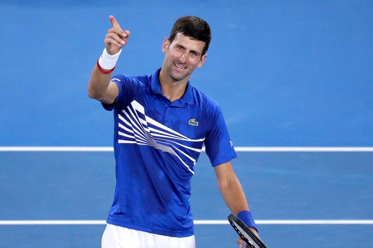Novak Djokovic dona un MDE para lucha contra Covid-19 en Serbia
