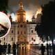 Rusia lanza ataque masivo contra Ucrania, mata a cinco rescatistas en Járkov y provoca incendio en histórico monasterio de Kiev protegido por la UNESCO