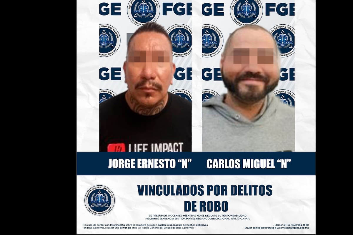 Vinculan a proceso a dos sujetos por robos en comercio y vivienda