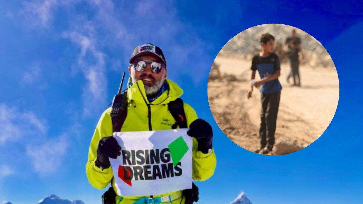 Montañista palestino que creció en un campamento de refugiados busca recaudar 10 millones de dólares para los niños de Gaza escalando el Monte Everest por sexta vez
