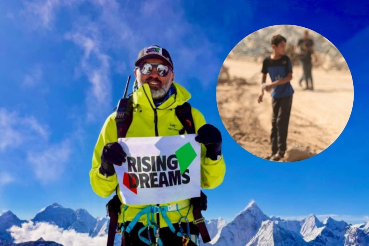 Montañista palestino que creció en un campamento de refugiados busca recaudar 10 millones de dólares para los niños de Gaza escalando el Monte Everest por sexta vez
