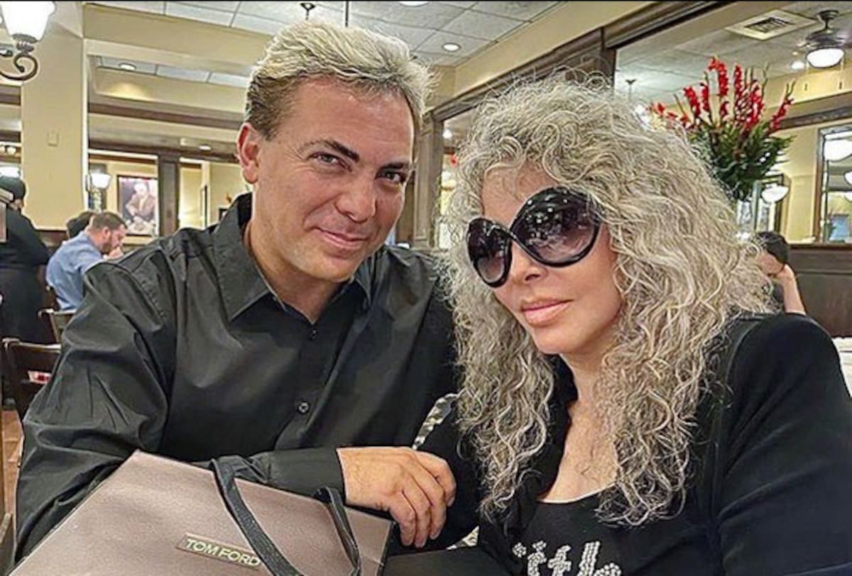 Verónica Castro y Cristian Castro.