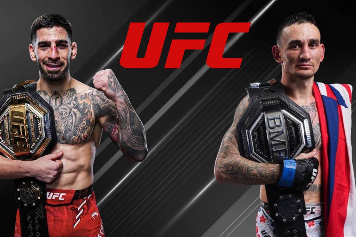 Topuria reta a Holloway a un intercambio de golpes en los primeros 10 segundos en UFC 308
