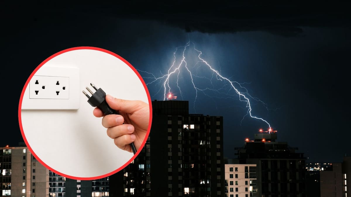 Muchos desconectan sus aparatos electrónicos por el miedo al trueno, pero la ciencia demuestra que el verdadero enemigo es el pico de voltaje que reduce de forma gradual la vida útil del equipo