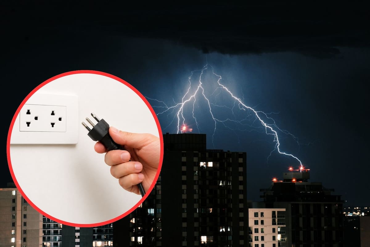 Muchos desconectan sus aparatos electrónicos por el miedo al trueno, pero la ciencia demuestra que el verdadero enemigo es el pico de voltaje que reduce de forma gradual la vida útil del equipo