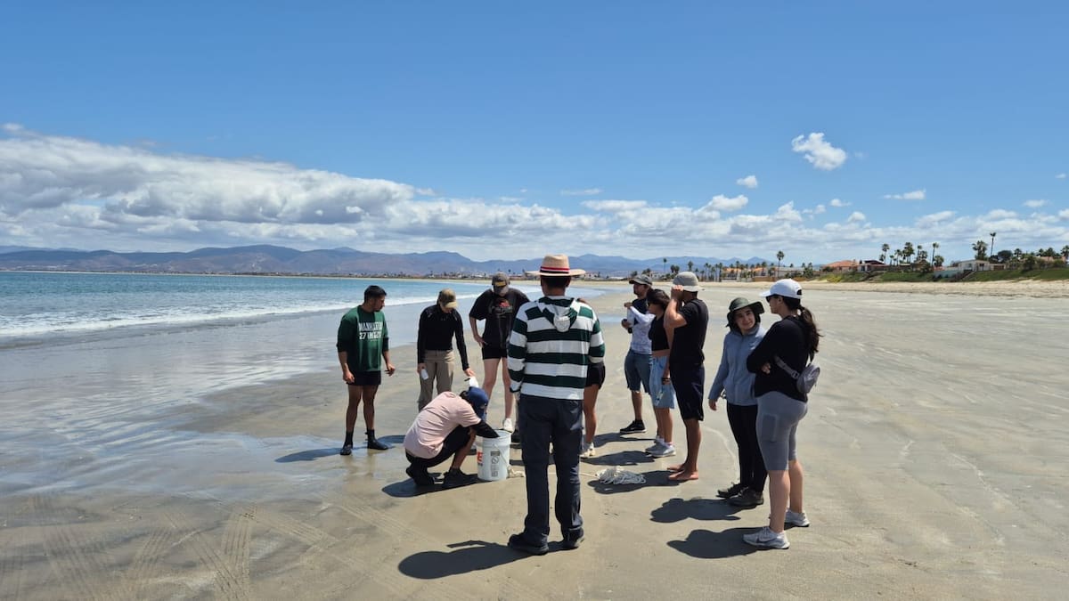 Para identificar calidad del agua y posibles focos de contaminación. Foto: Cortesía