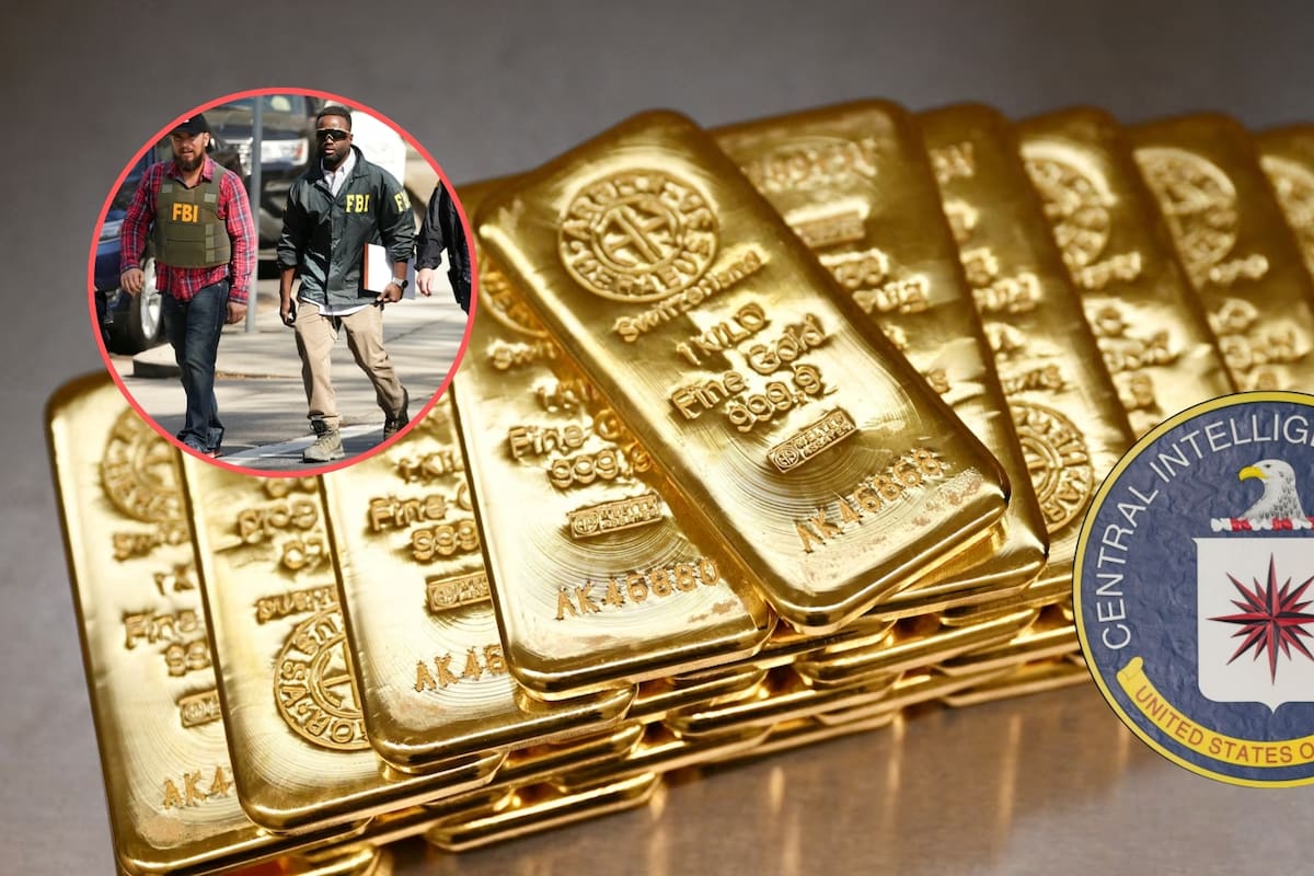 Un funcionario de la CIA se llevó a su casa 40 millones de dólares en lingotes de oro que le entregaron para gastos de trabajo y fue arrestado por el FBI cuando la agencia no pudo localizar el metal ni justificar su destino