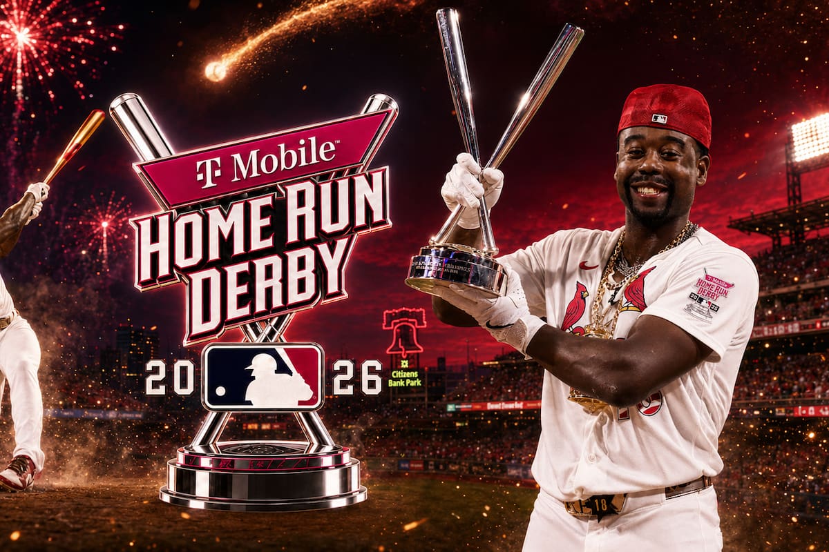 Jordan Walker gana el Home Run Derby 2026 con cuatro jonrones seguidos en el cierre para remontar y vencer a Kyle Schwarber en Filadelfia