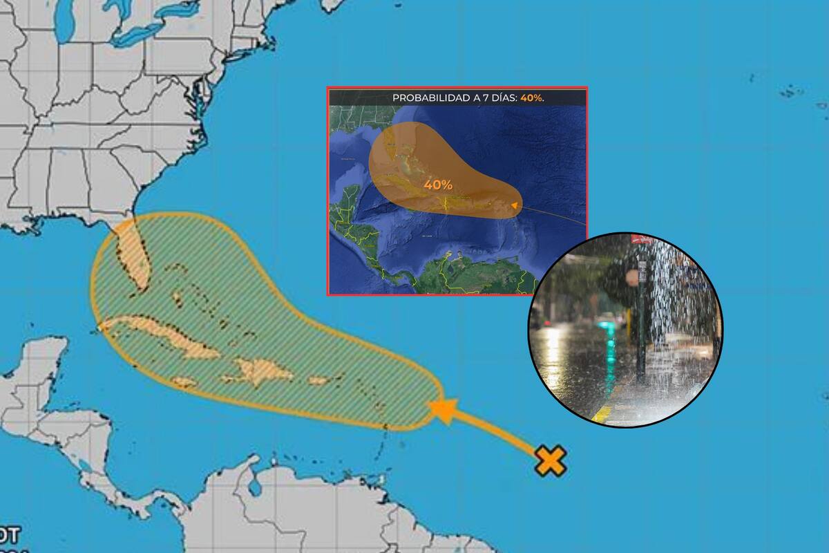 Conagua alerta por potencial ciclón tropical en el Atlántico: ¿Podría convertirse en huracán?