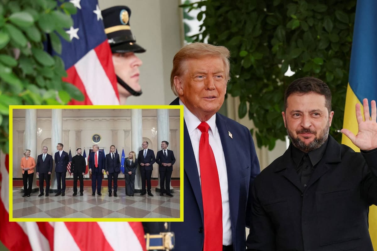 El fin de la guerra Rusia-Ucrania es “muy alcanzable”, asegura Trump entre elogios de los líderes europeos y Zelenski