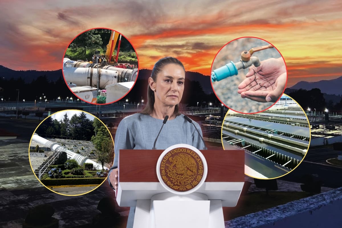 Nivel crítico en el Sistema Cutzamala enciende alertas de sequía y desabasto de agua en el Valle de México: almacenamiento baja a 53.5% en abril