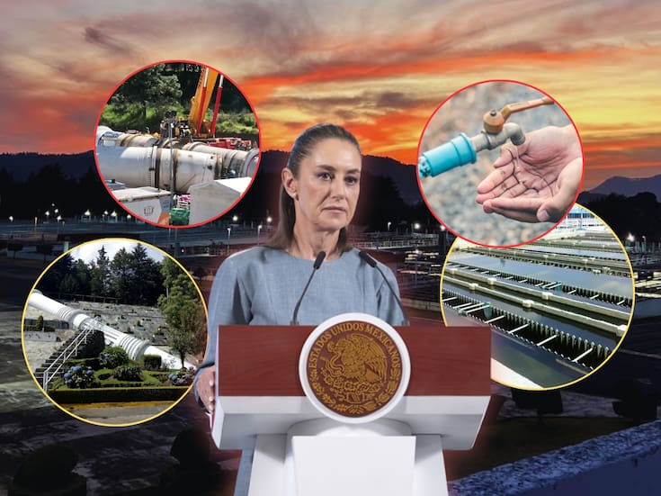 Aunque el Sistema Cutzamala alcanzó casi su capacidad total por las fuertes lluvias de 2025, la sequía persiste en más de 130 ciudades de México