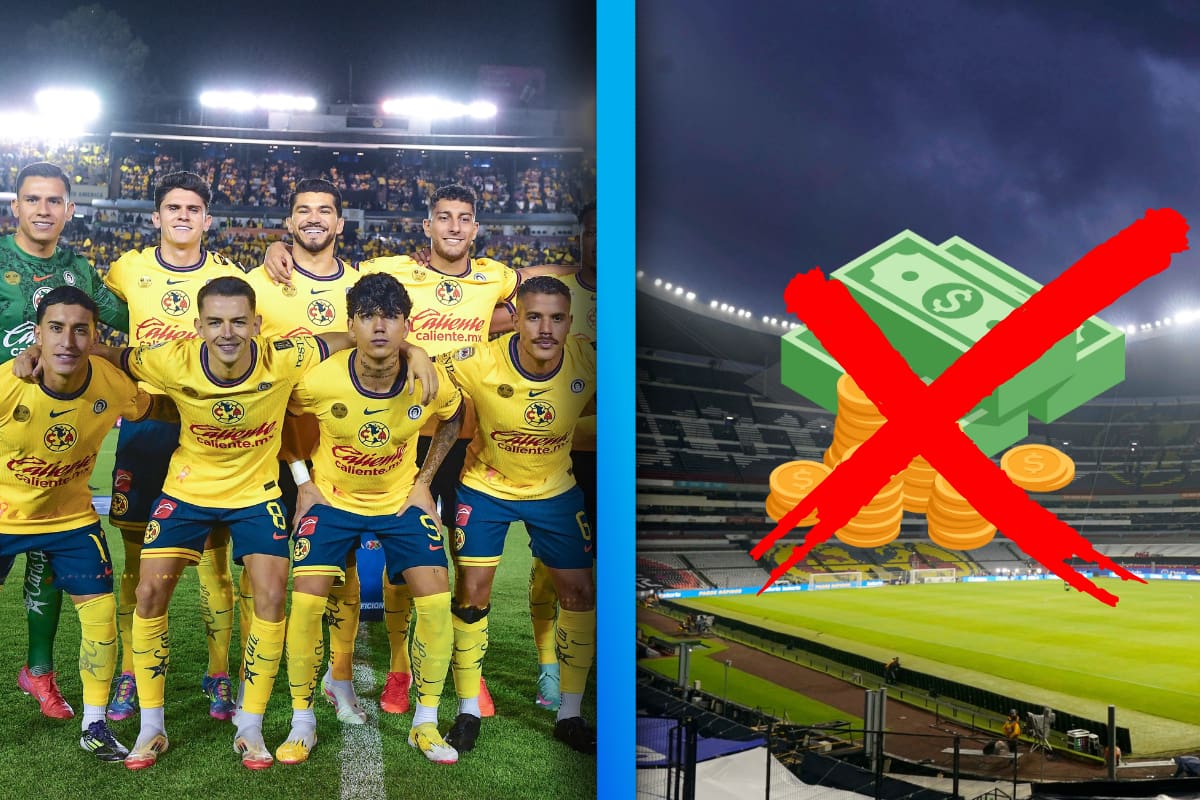 América habría perdido 8 millones de dólares en el último año por no jugar en el Estadio Azteca