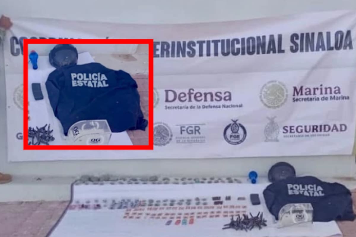 Grupo Interinstitucional asegura droga, municiones y equipo táctico en Guamúchil